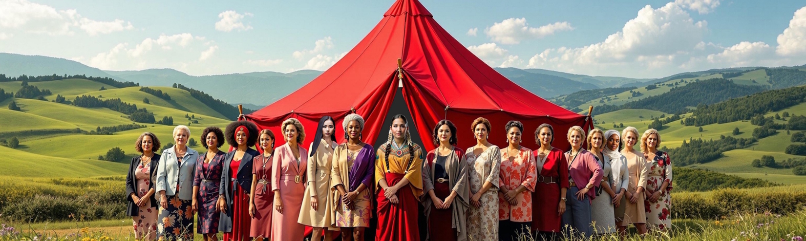 Peace Pentagon Red Tent Ceremony